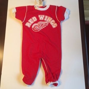 Red Wings Onesie